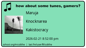 last.fm listening